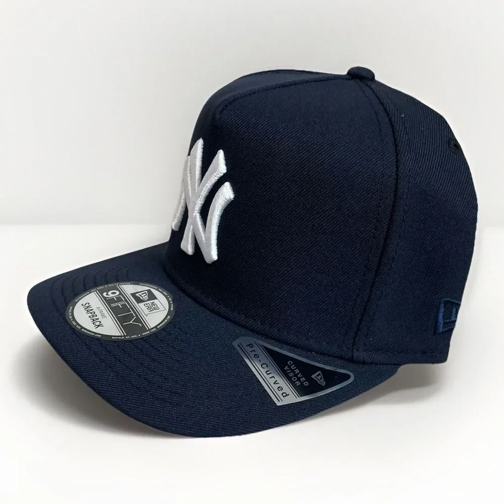 New Era NY Yankees 75th World Series 9Fifty A-Frame Men Snapback Navy Blue White